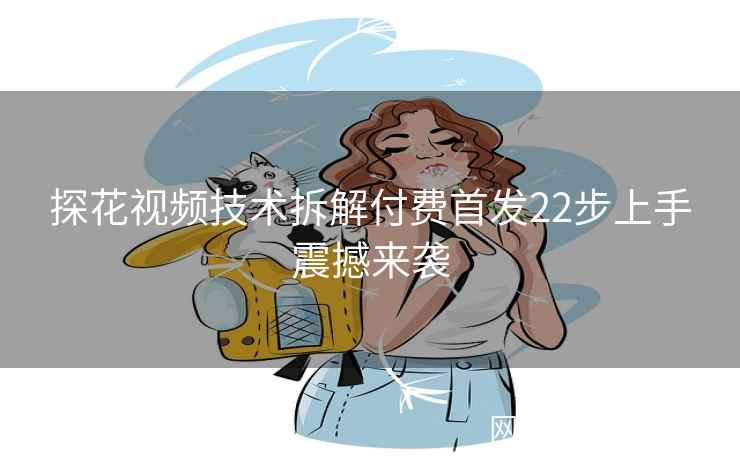 探花视频技术拆解付费首发22步上手震撼来袭