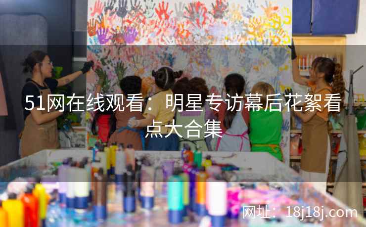 51网在线观看：明星专访幕后花絮看点大合集